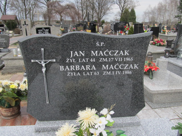 Barbara Maćczak Tur - Grobonet - Wyszukiwarka osób pochowanych