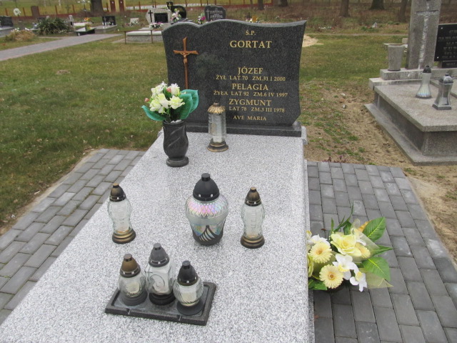 Grób Czesława Gortat